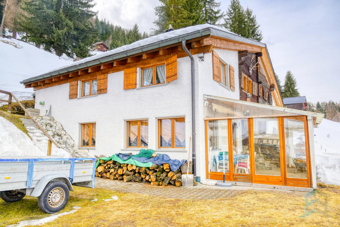 EXCLUSIVE Magnificent semi-detached chalet in the heart of nature in Vercorin - Photo 13 of 13