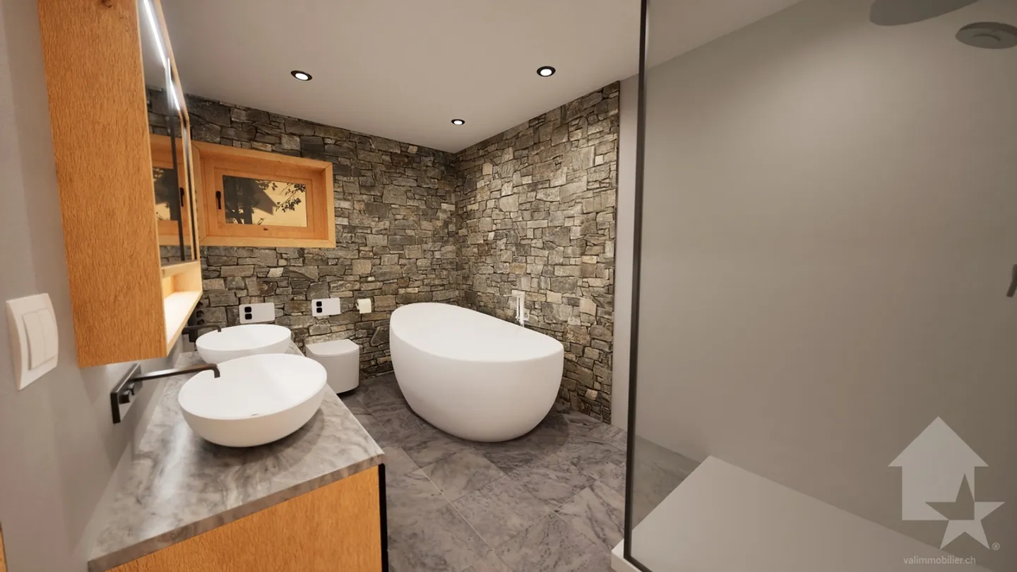 3 exceptional chalets to be built in an eco-neighborhood in La Tzoumaz - Photo 6 of 9