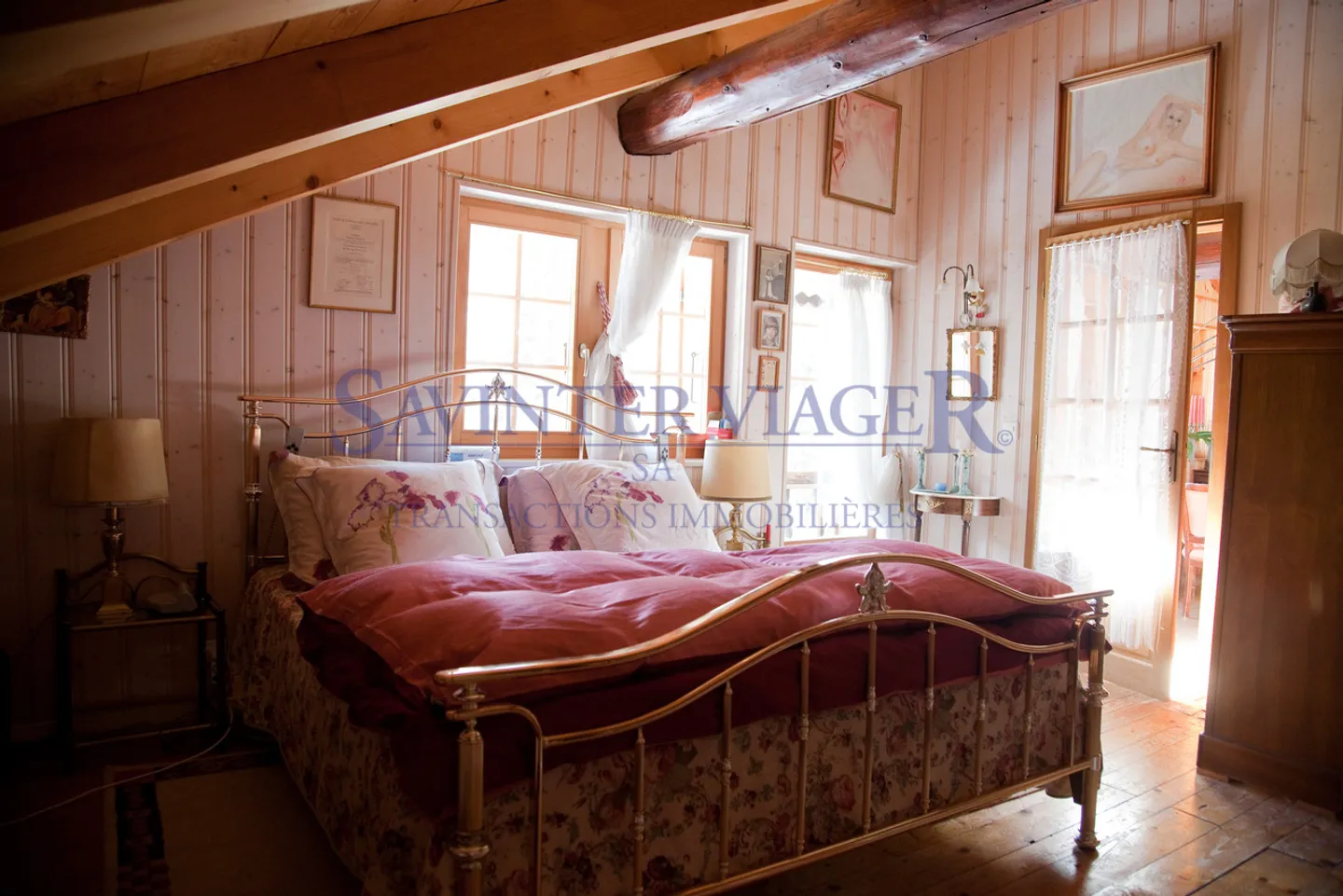 Val-d'Illiez, Für Naturliebhaber, wunderschönes Chalet in Leibrente - Foto 9 von 13
