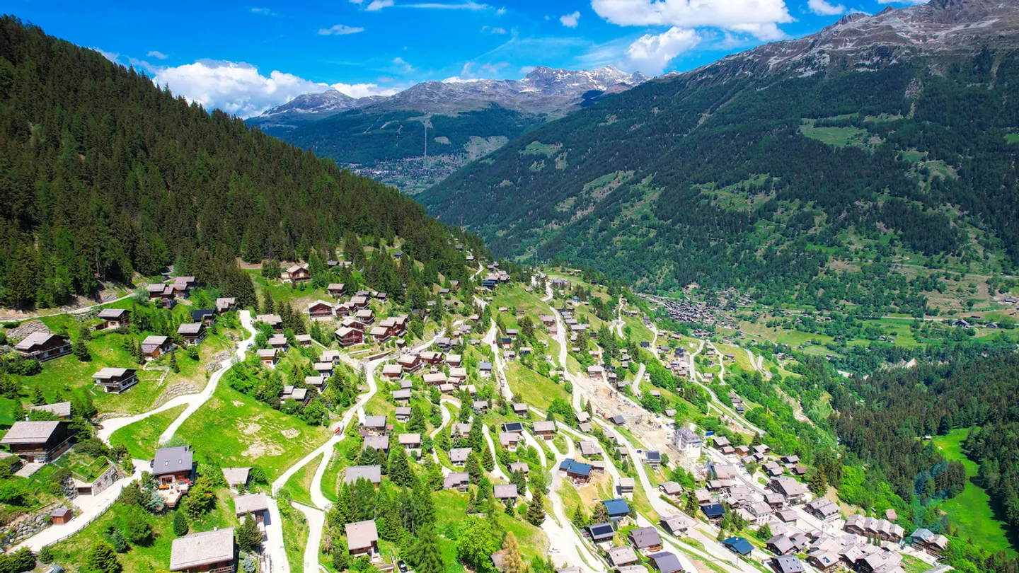 EXKLUSIVITÄT Schönes Baugrundstück von 1'100m² in den Höhenlagen von Grimentz - Foto 5 von 7