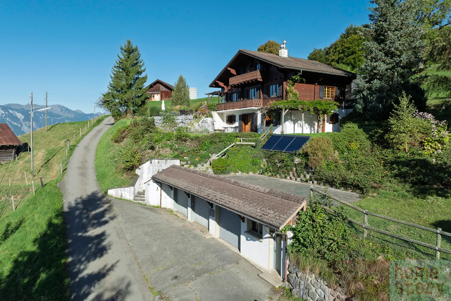 Les Posses-sur-Bex - 6 Bedroom Chalet with a View of the Dents-du-Midi - Photo 2 of 13