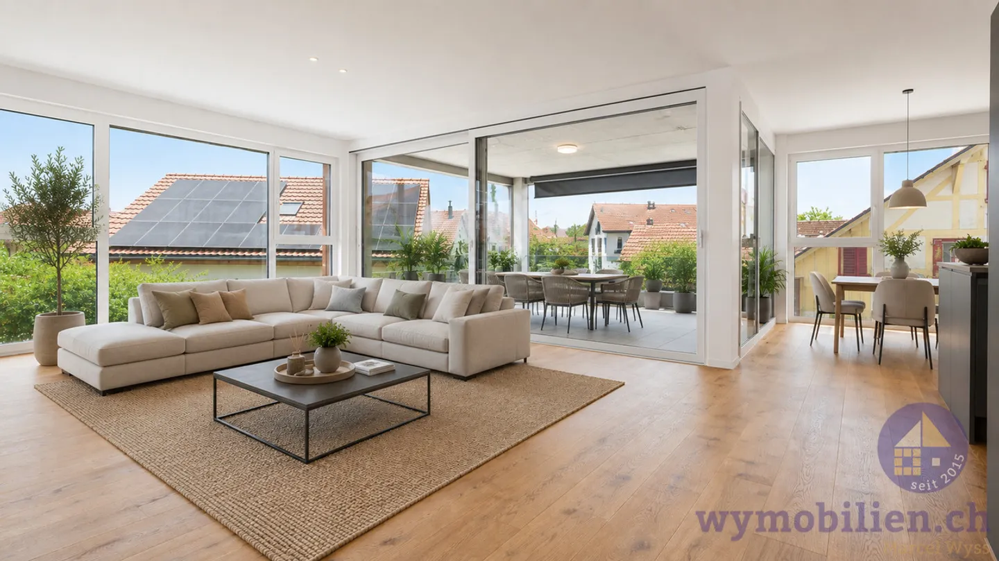 Luxuswohnung in Aefligen - Foto 2 von 13