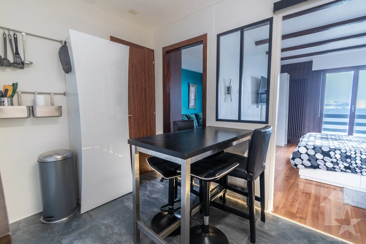 Torgon, 2 Zimmer mit Talblick in der Residenz Le Cleuset - Foto 2 von 13