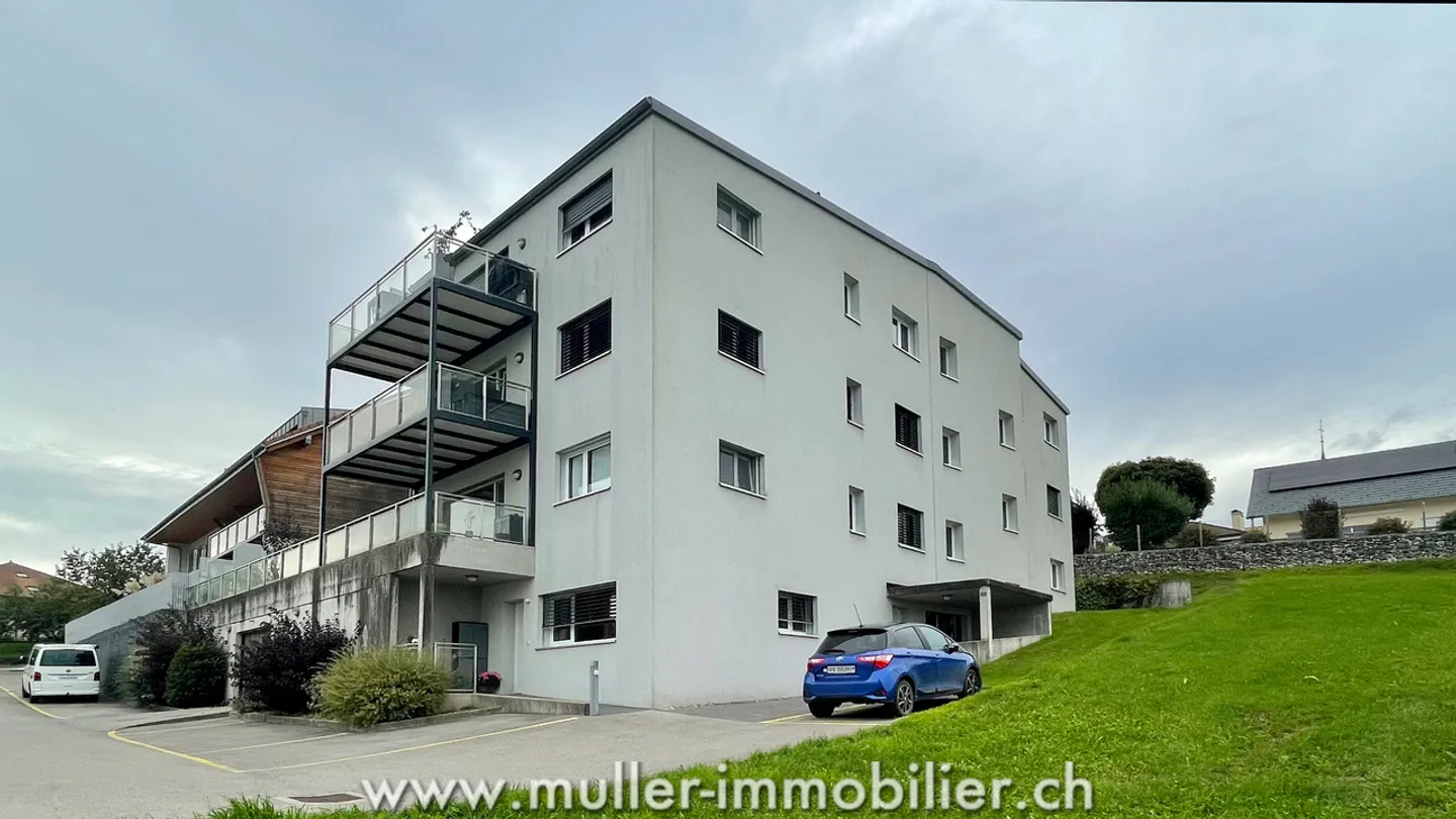 Schöne Wohnung in Siviriez, nahe Romont - Foto 12 von 13