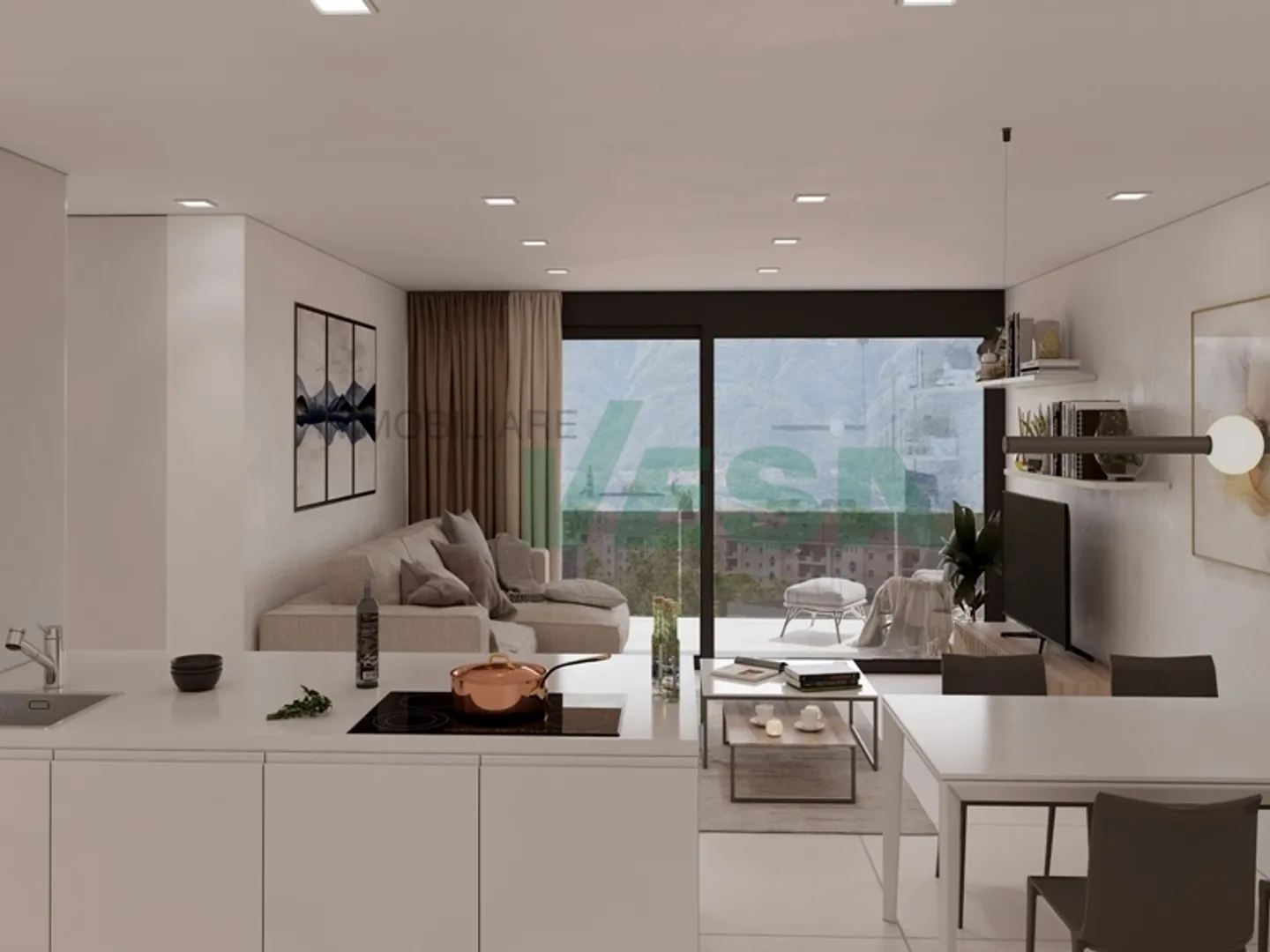 Appartement élégant, nouveau et lumineux de 3,5 pièces - Photo 4 sur 11