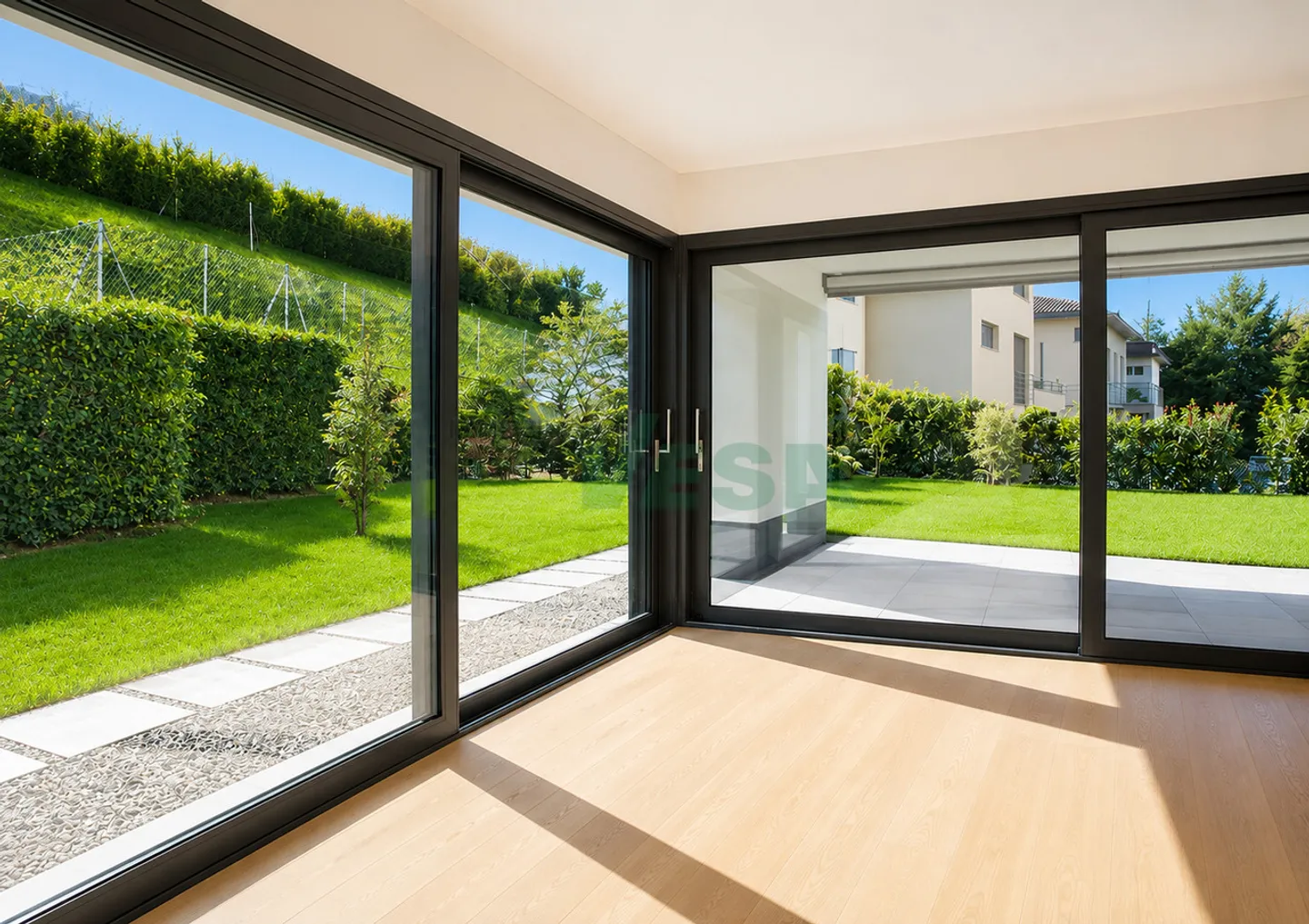 Helle 4,5-Zimmer-Wohnung mit Terrasse und schönem privatem Garten - Foto 3 von 11