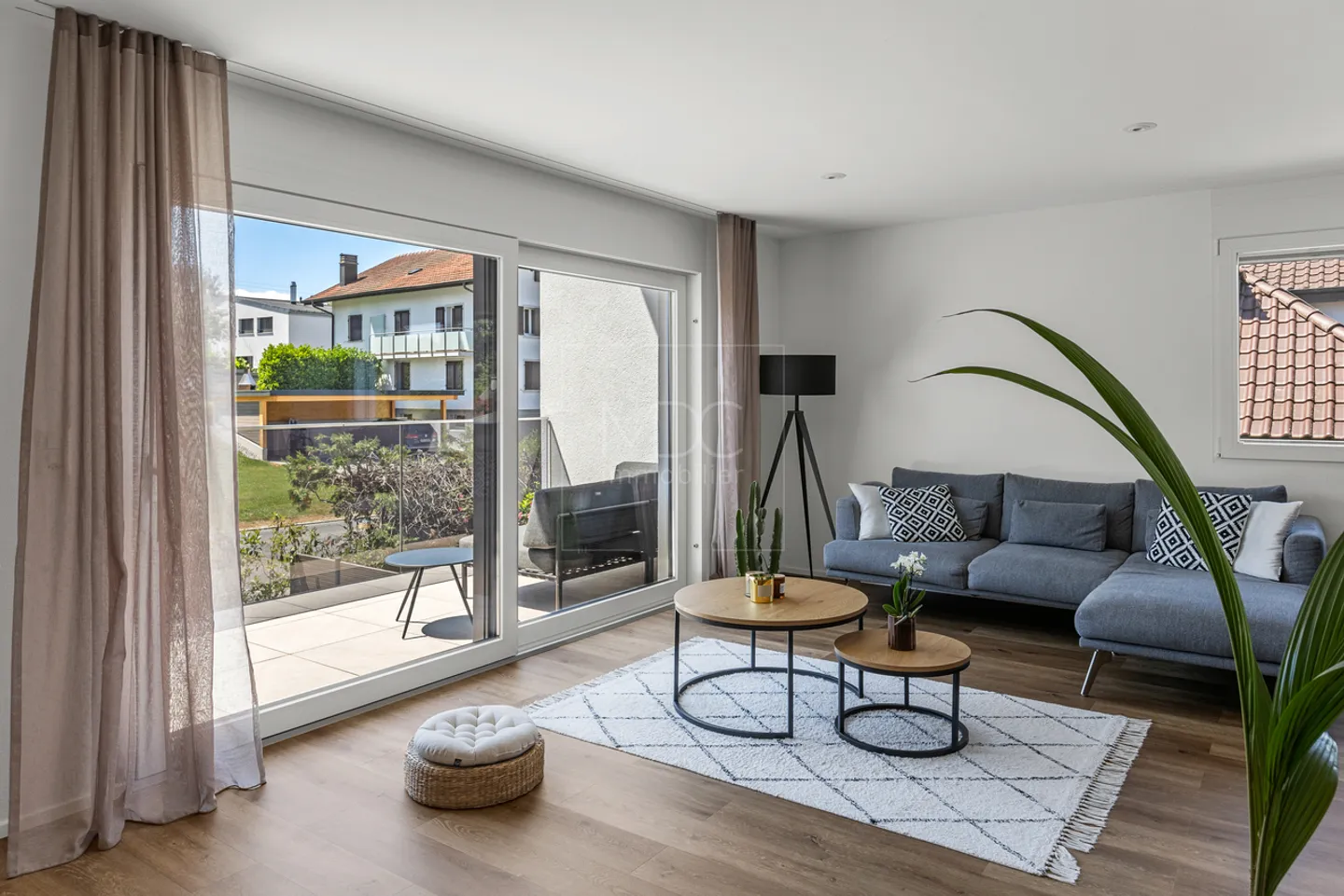 Bellissimo duplex di 4,5 locali in un edificio costruito nel 2024 a Corminboeuf - Foto 1 di 9