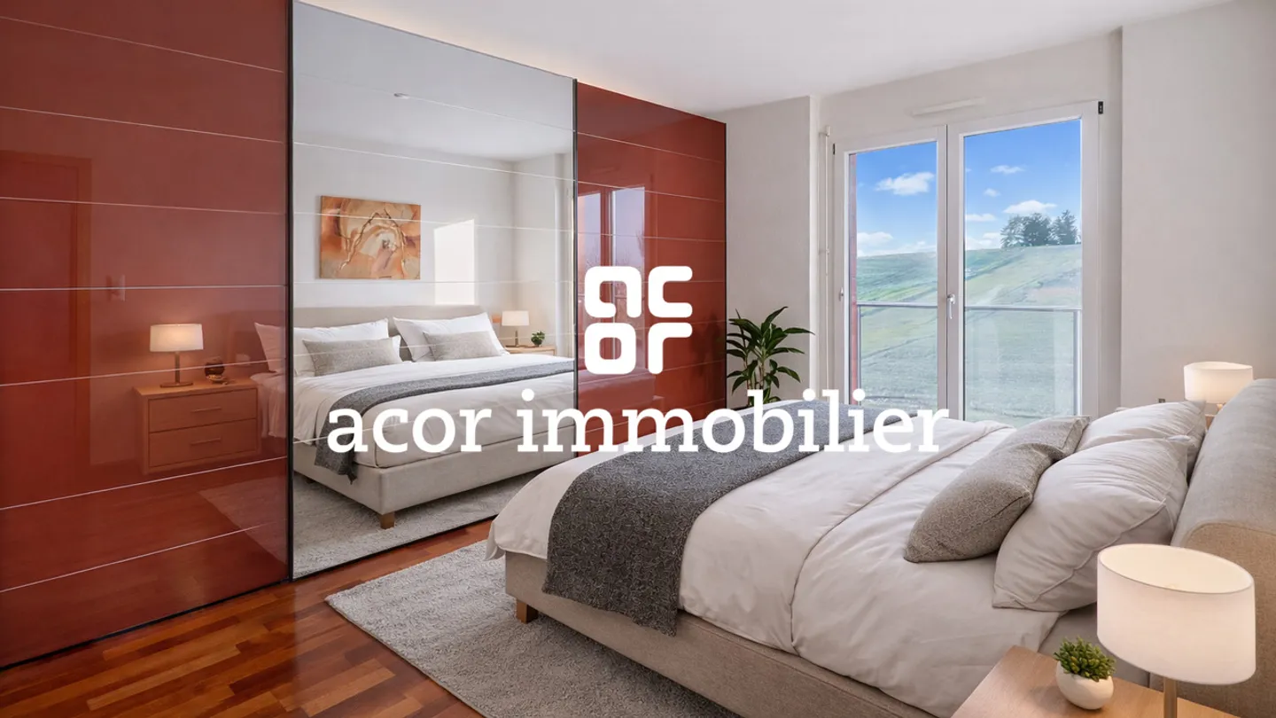 Nestled in the heights of Bussigny, large bright 4.5 room apartment - Photo 4 of 5