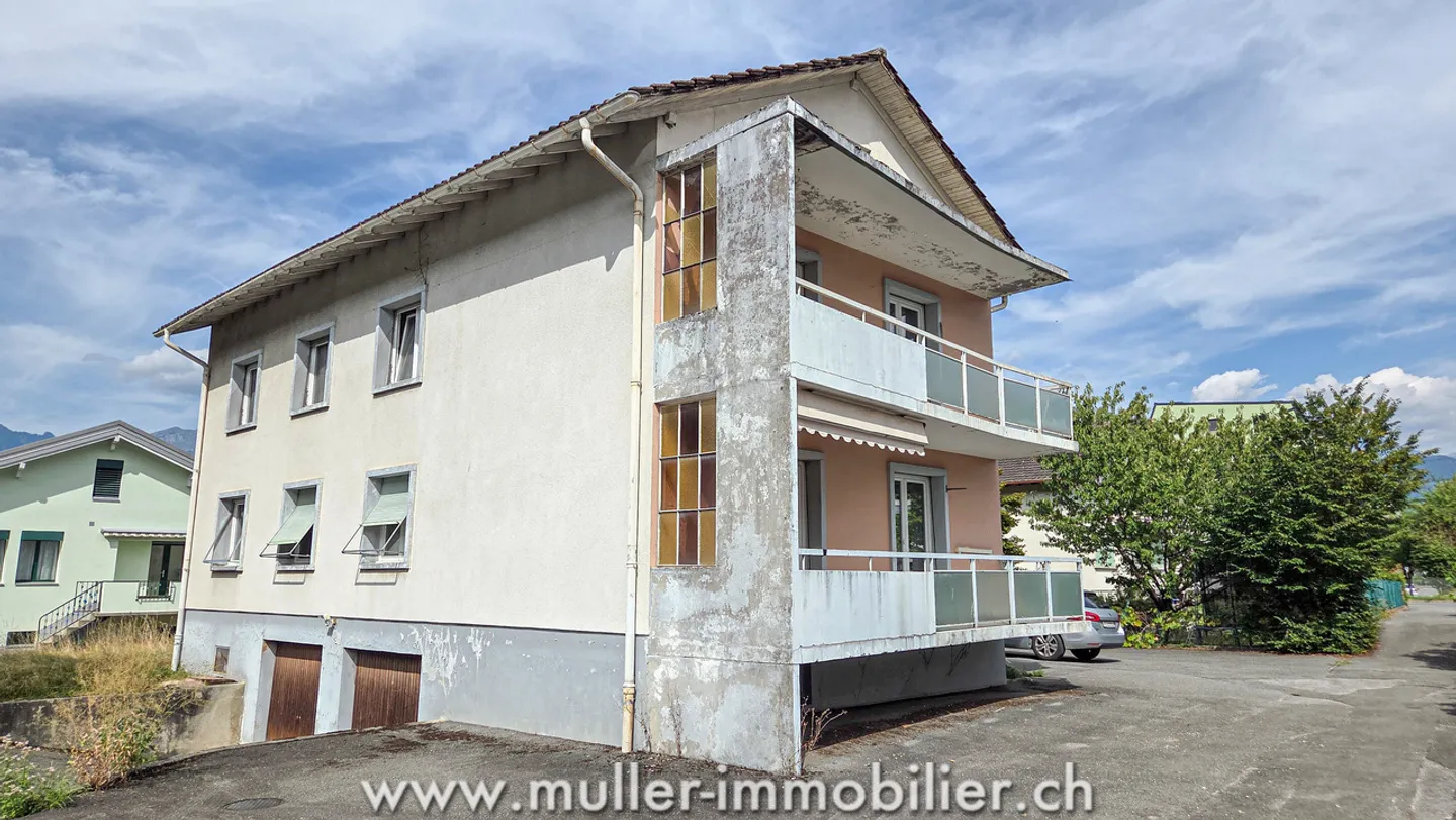 Maison de 2 appartements situé à Monthey - Photo 12 of 13