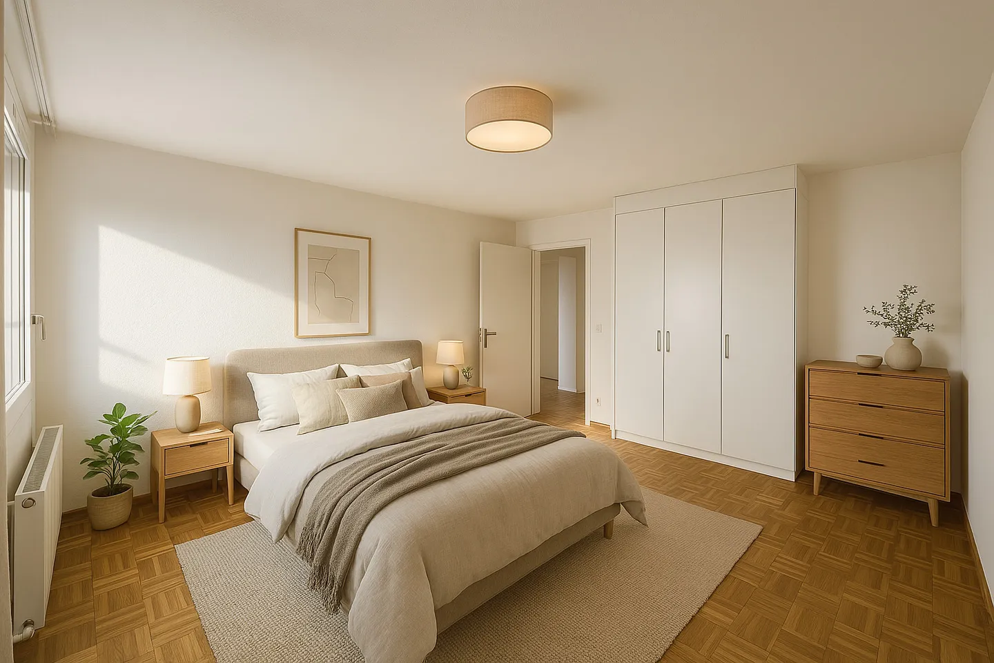 CASATAX - Appartamento di 4 stanze con grande balcone. - Foto 5 di 6
