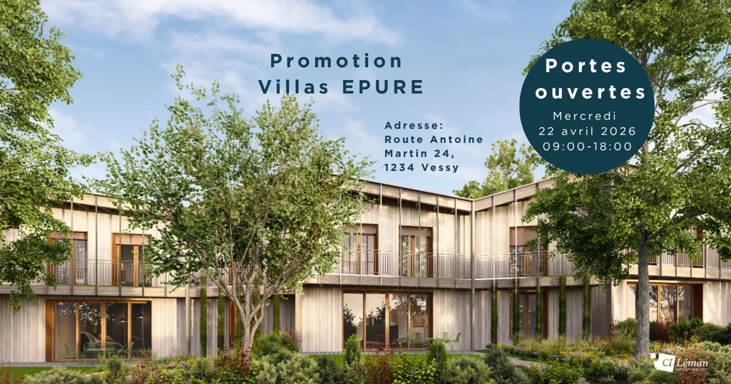 Zeitgenössische Villa - THPE Minergie-P und Genehmigung in Kraft - Foto 1 von 13