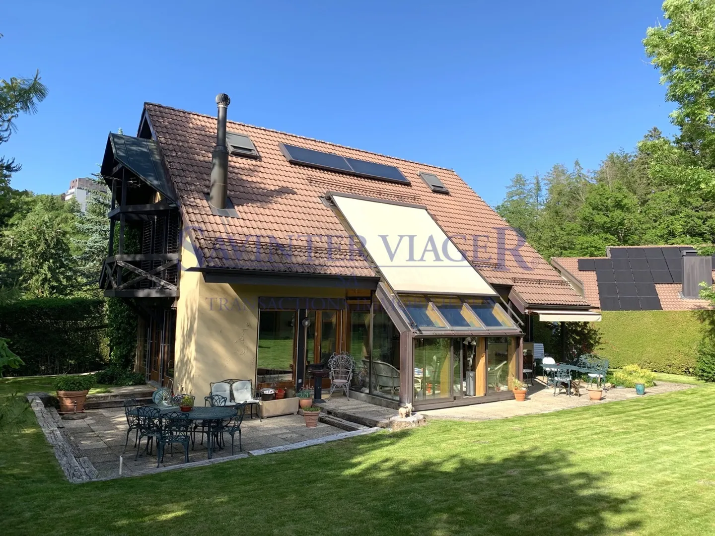Epalinges, Belle Villa contemporaine - Viager occupé - Photo 5 sur 13
