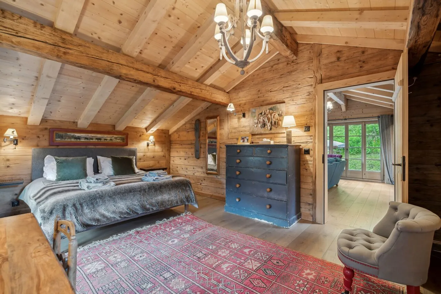 Authentisches Ormonan-Chalet, das inmitten der Natur neu erbaut wurde - Foto 6 von 13