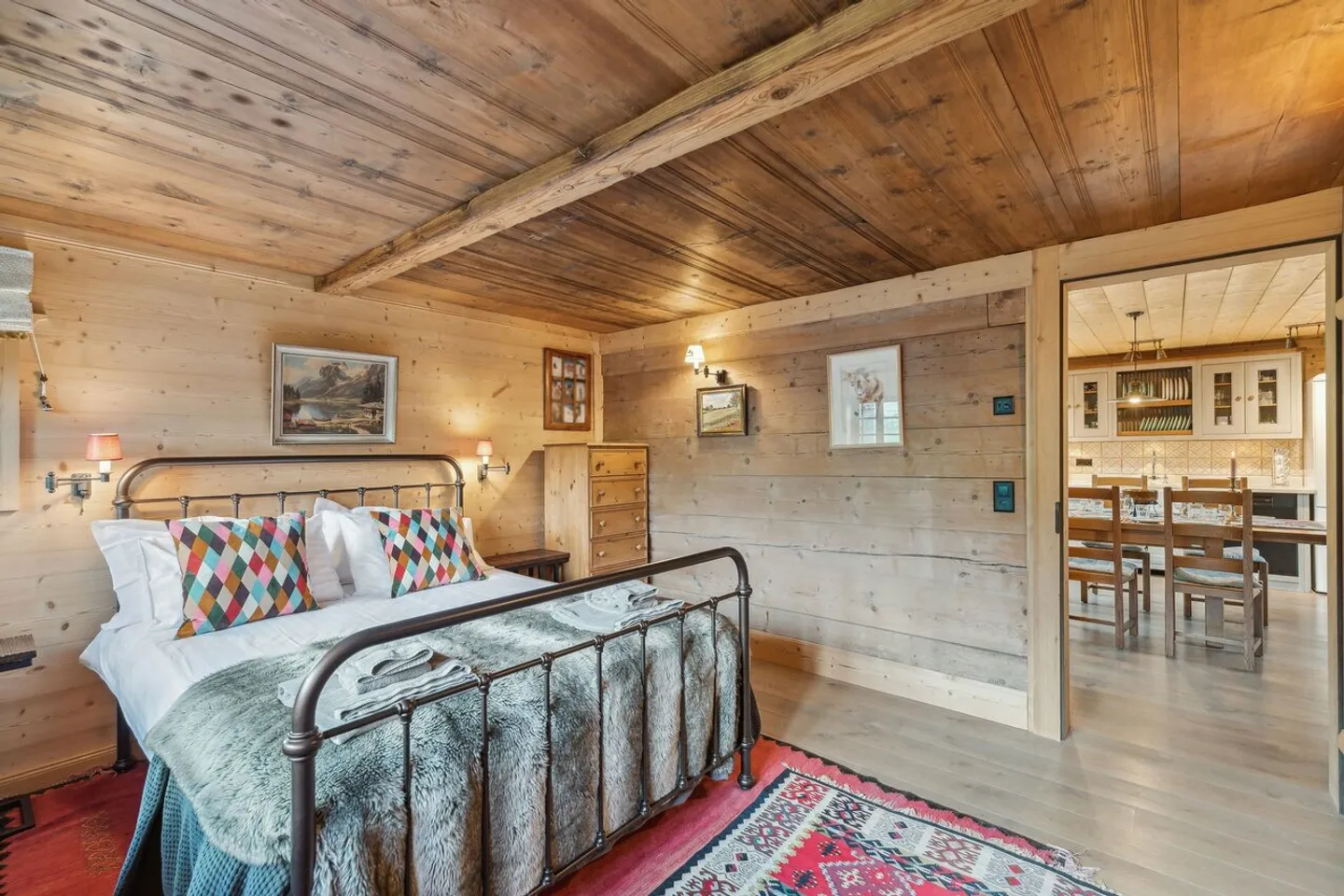 Authentisches Ormonan-Chalet, das inmitten der Natur neu erbaut wurde - Foto 9 von 13