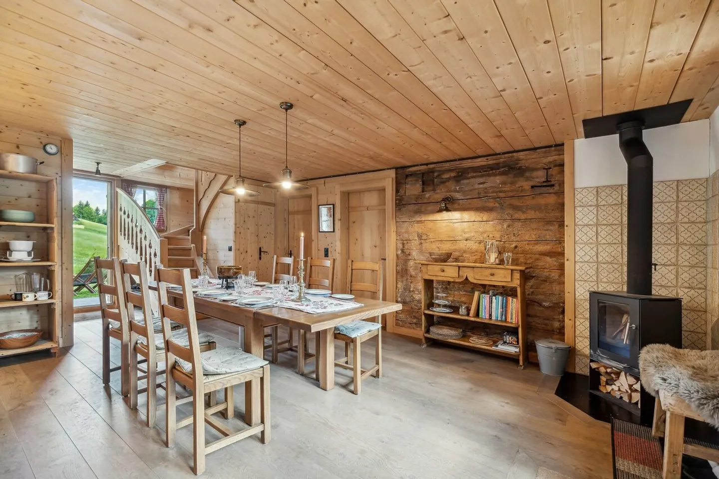 Authentisches Ormonan-Chalet, das inmitten der Natur neu erbaut wurde - Foto 5 von 13
