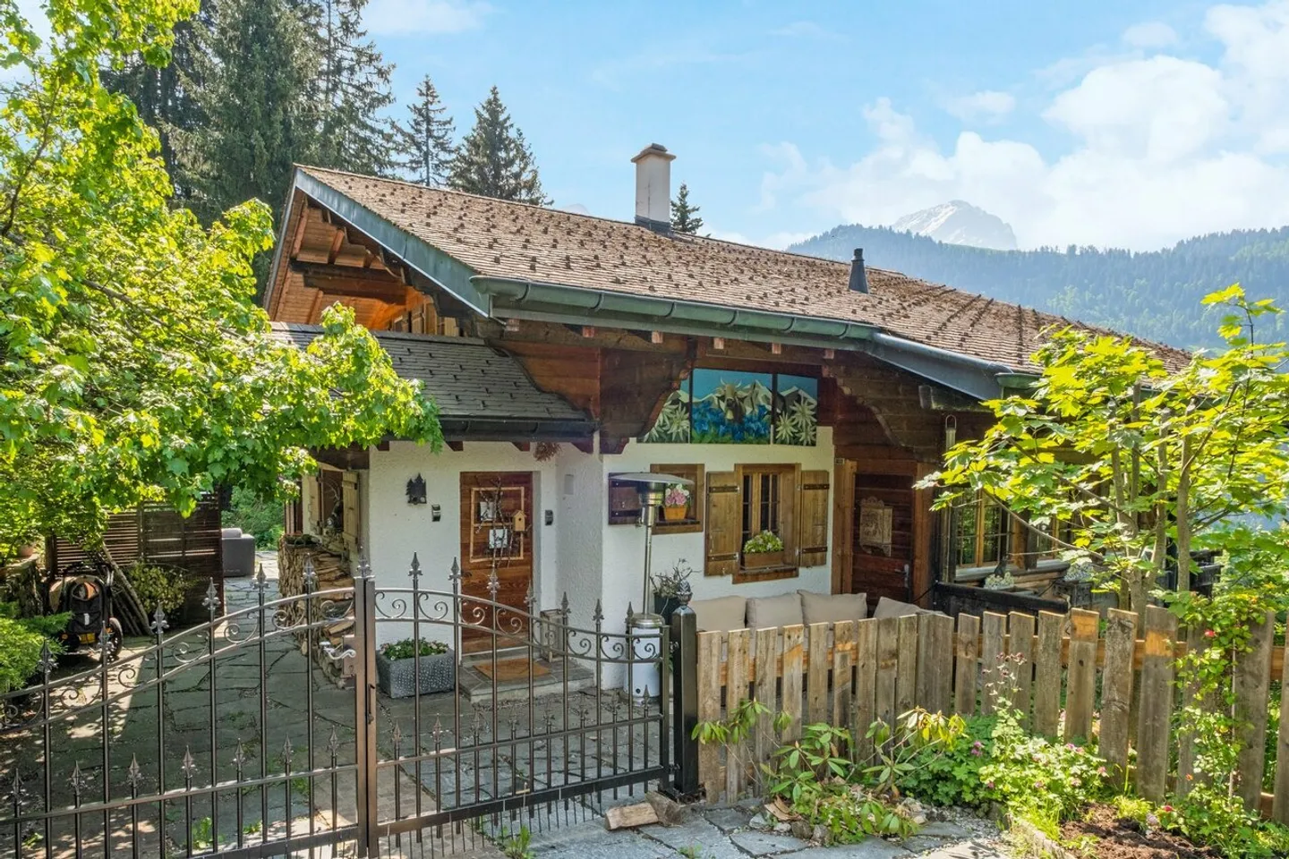 Chalet Rose: Un rifugio verde di pace a La Barboleuse - Foto 8 di 13