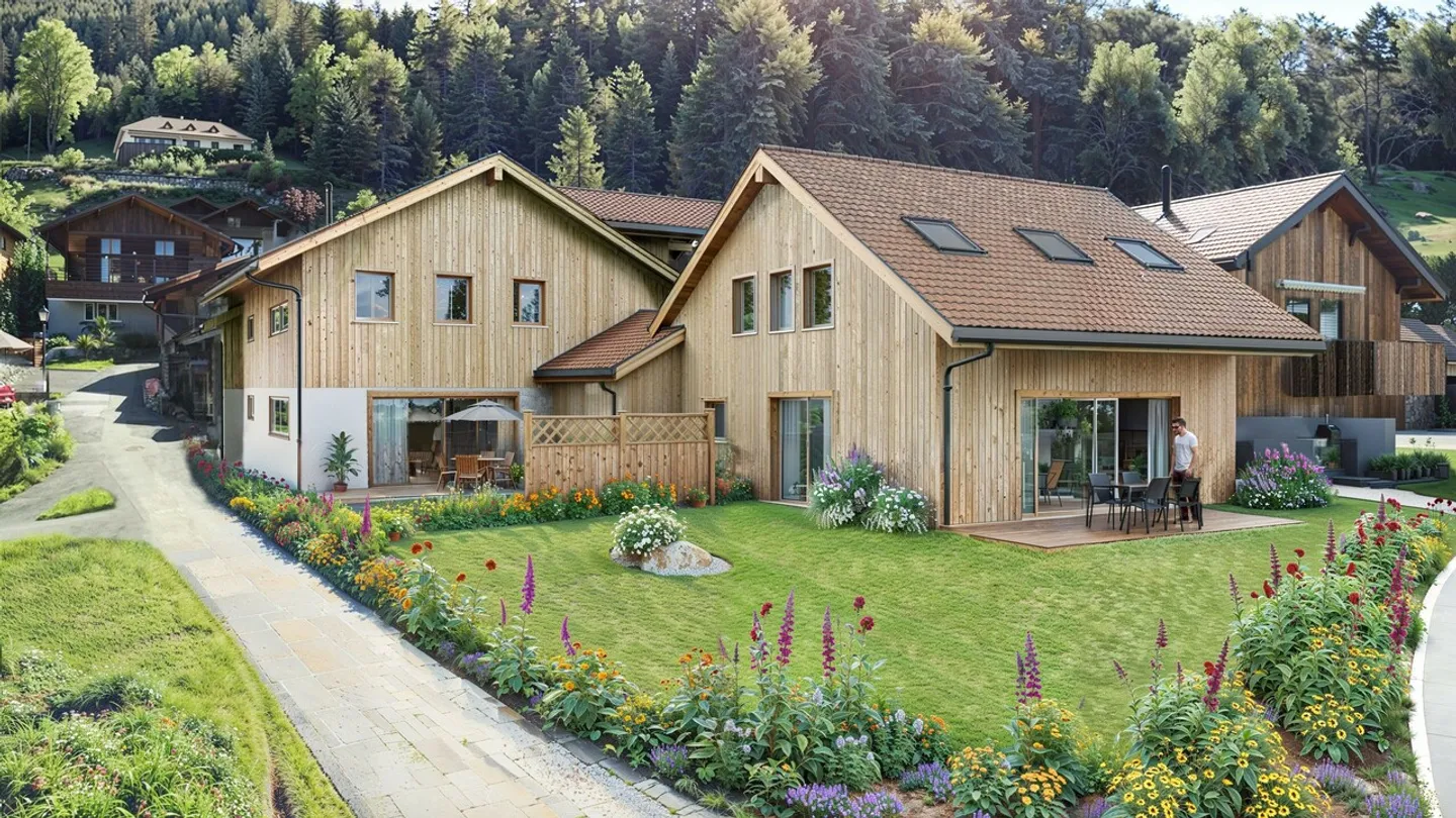 Maisons villageoises de standing à Fenalet-sur-Bex - Photo 3 sur 5