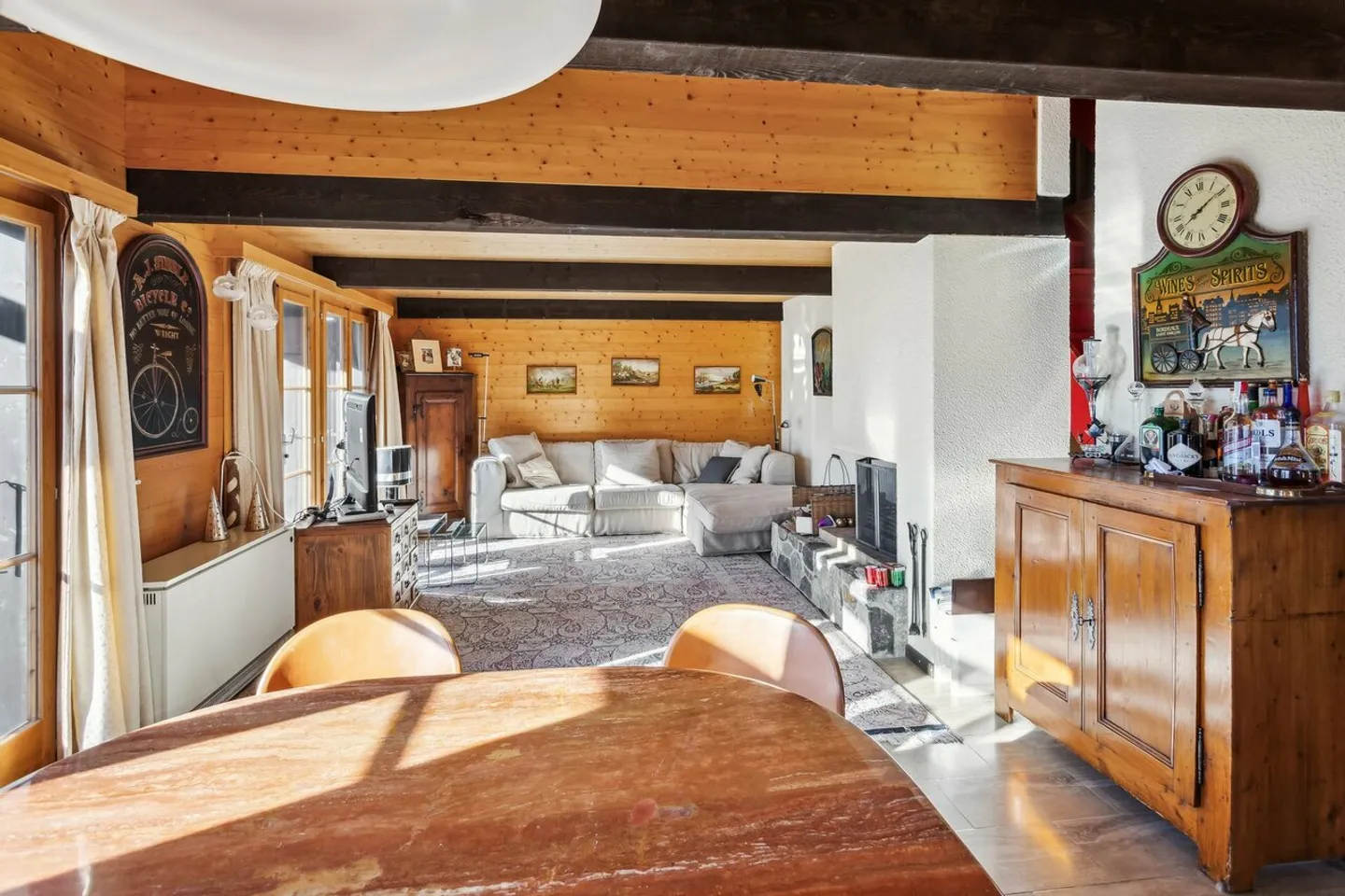 Chalet mitoyen en triplex situé à 200m du téléski de l'Alpe des Chaux - Photo 6 sur 13