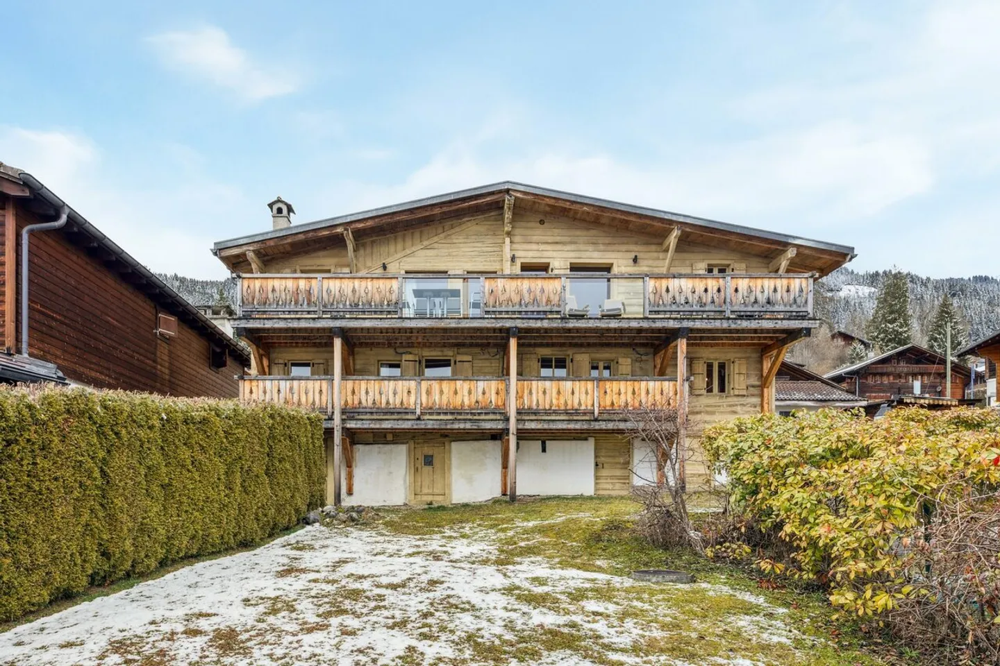 Il mio rifugio - Chalet ristrutturato con giardino nel centro di Chesières - Foto 4 di 13