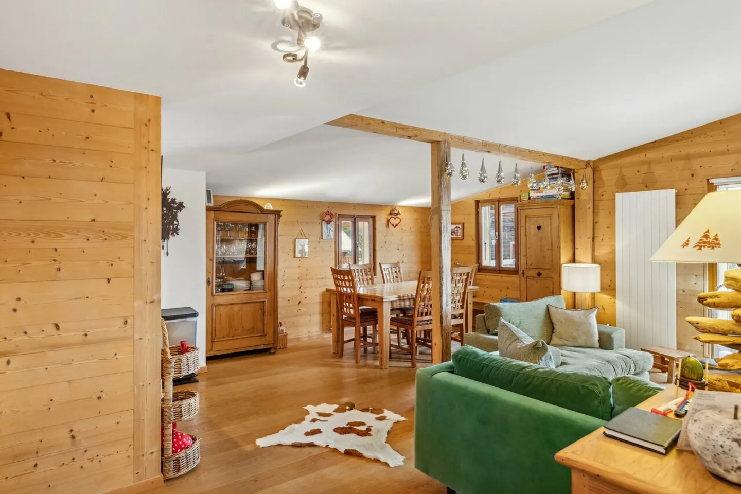 Il mio rifugio - Chalet ristrutturato con giardino nel centro di Chesières - Foto 8 di 13