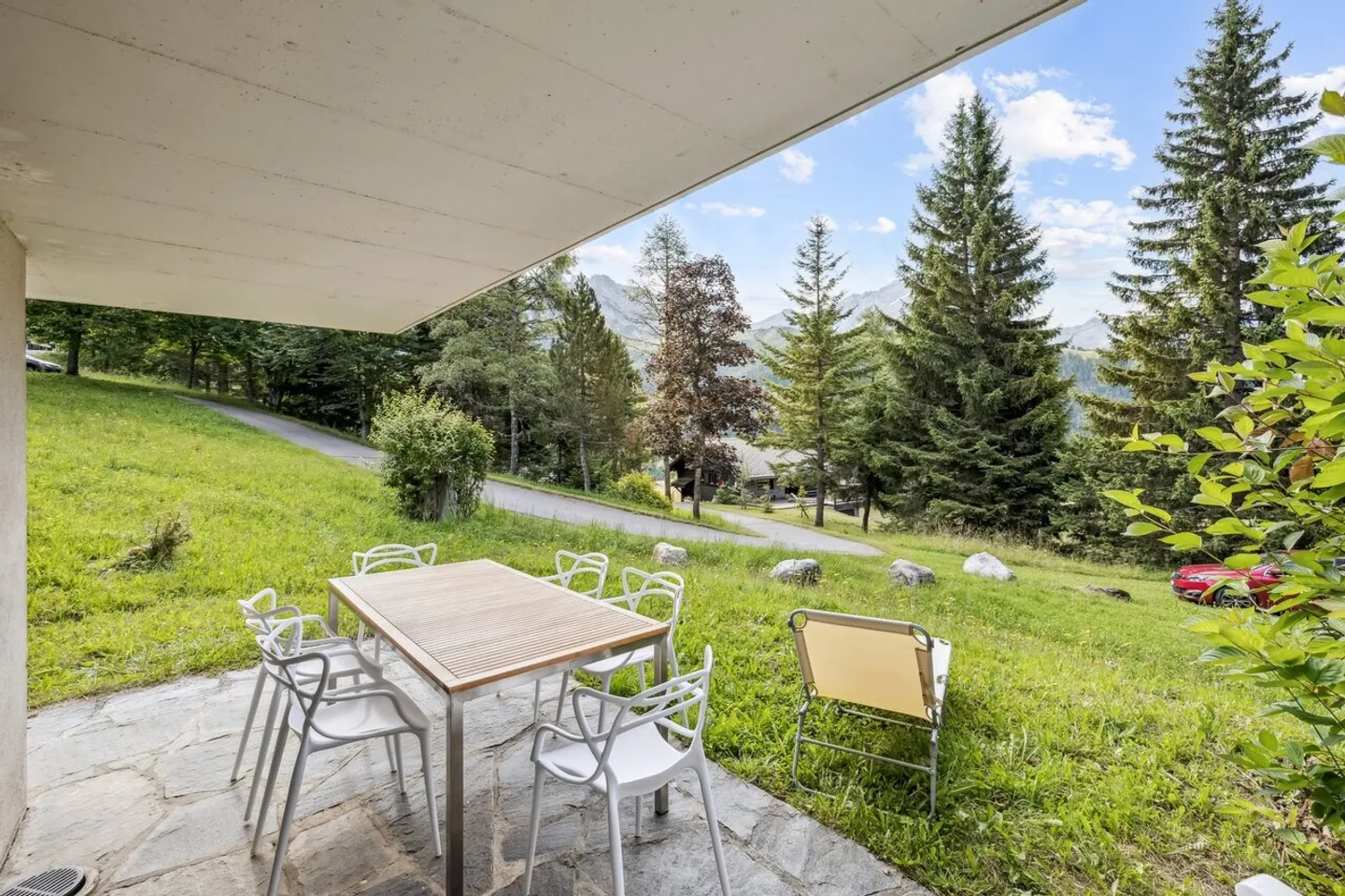 Appartamento ristrutturato con terrazza a Alpe des Chaux / Gryon - Foto 5 di 13