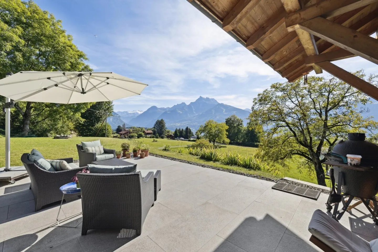 Glutières/Chablais vaudois, splendide chalet entre plaine et montagne - Photo 1 sur 13