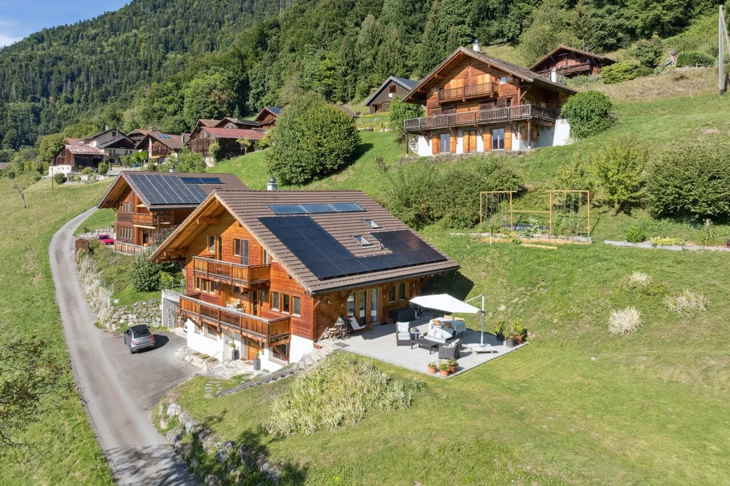 Glutières/Chablais vaudois, splendide chalet entre plaine et montagne - Photo 3 sur 13