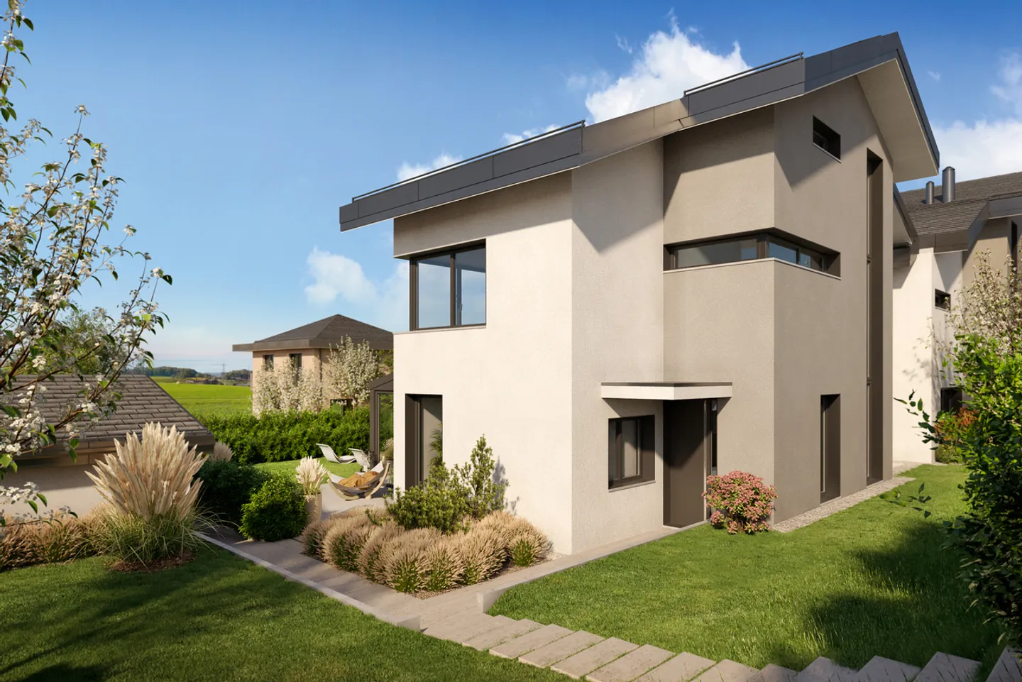 Fase 2 - Grande villa Minergie di 7 pz di alto standing - Foto 4 di 13