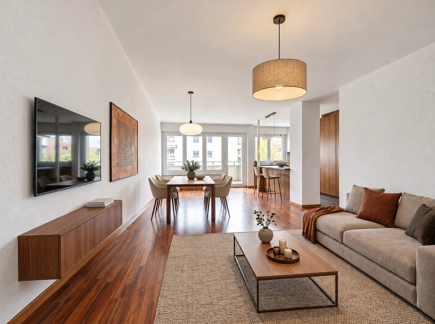 4.5-room apartment with renovation project - Photo 3 of 9
