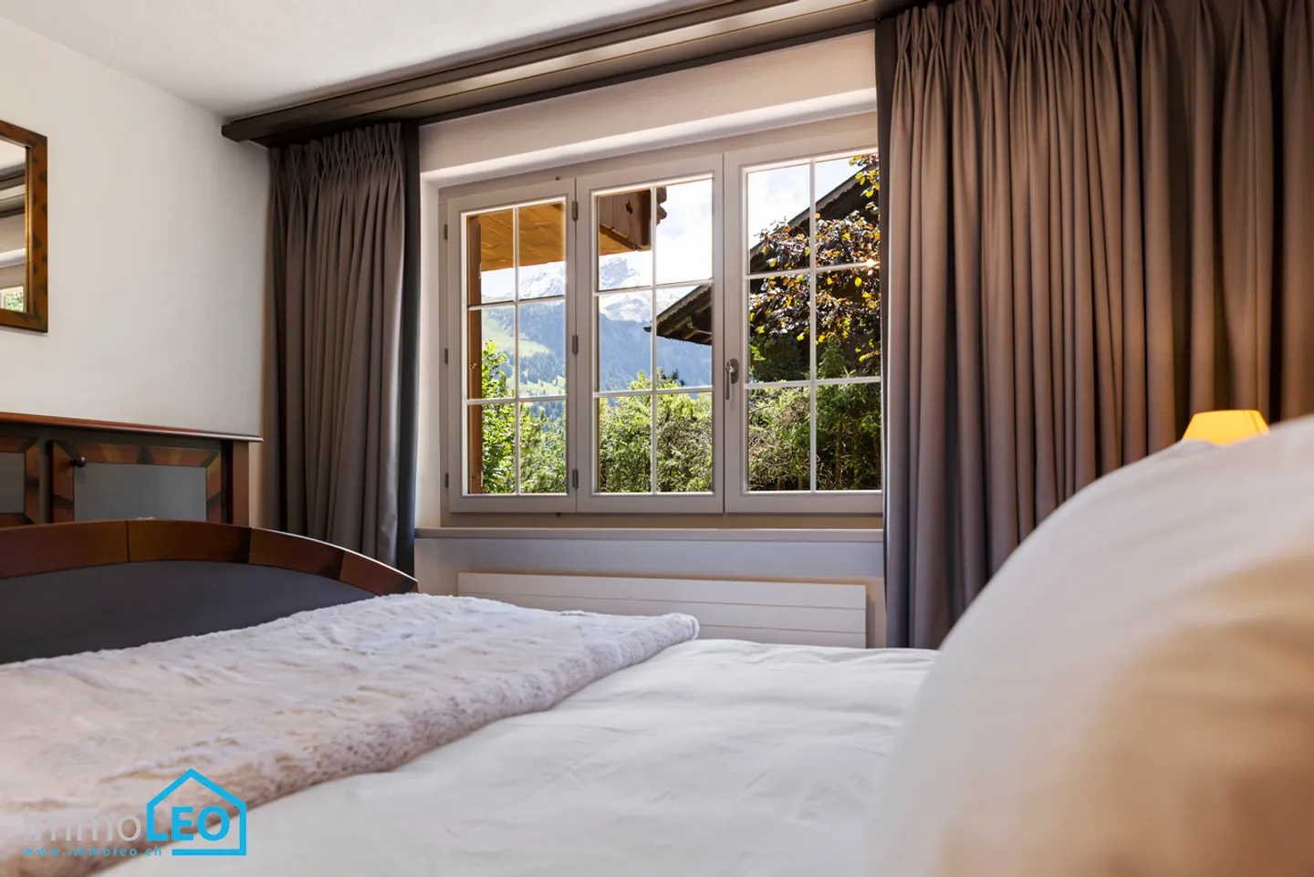 Stilvoll renovierte Chalet-Wohnung  mit Panoramasicht - Foto 8 von 12