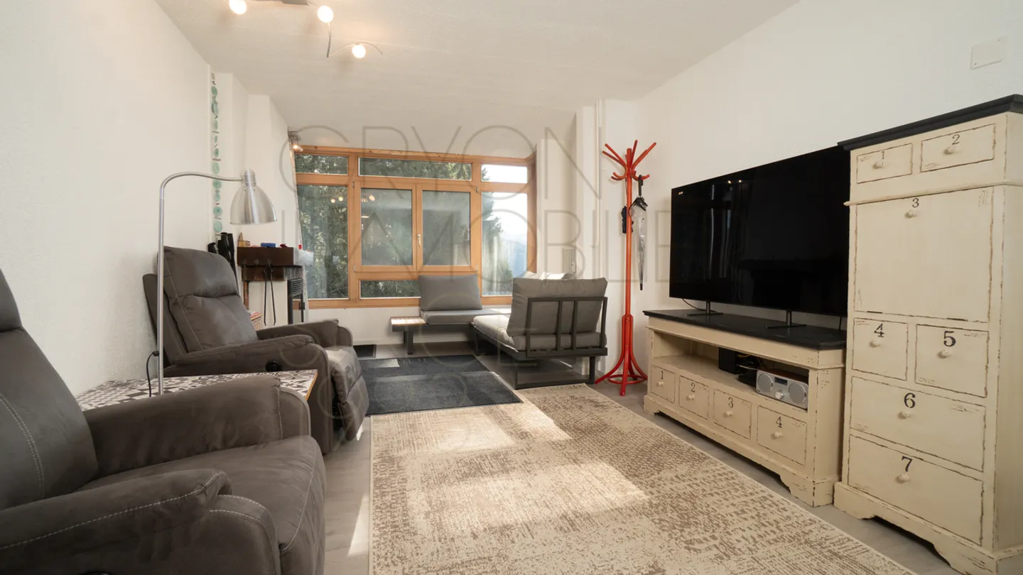 Alpe des Chaux: Renovierte 2-Zimmer-Wohnung, 200 m von den Pisten, überdachter Parkplatz - Foto 6 von 13