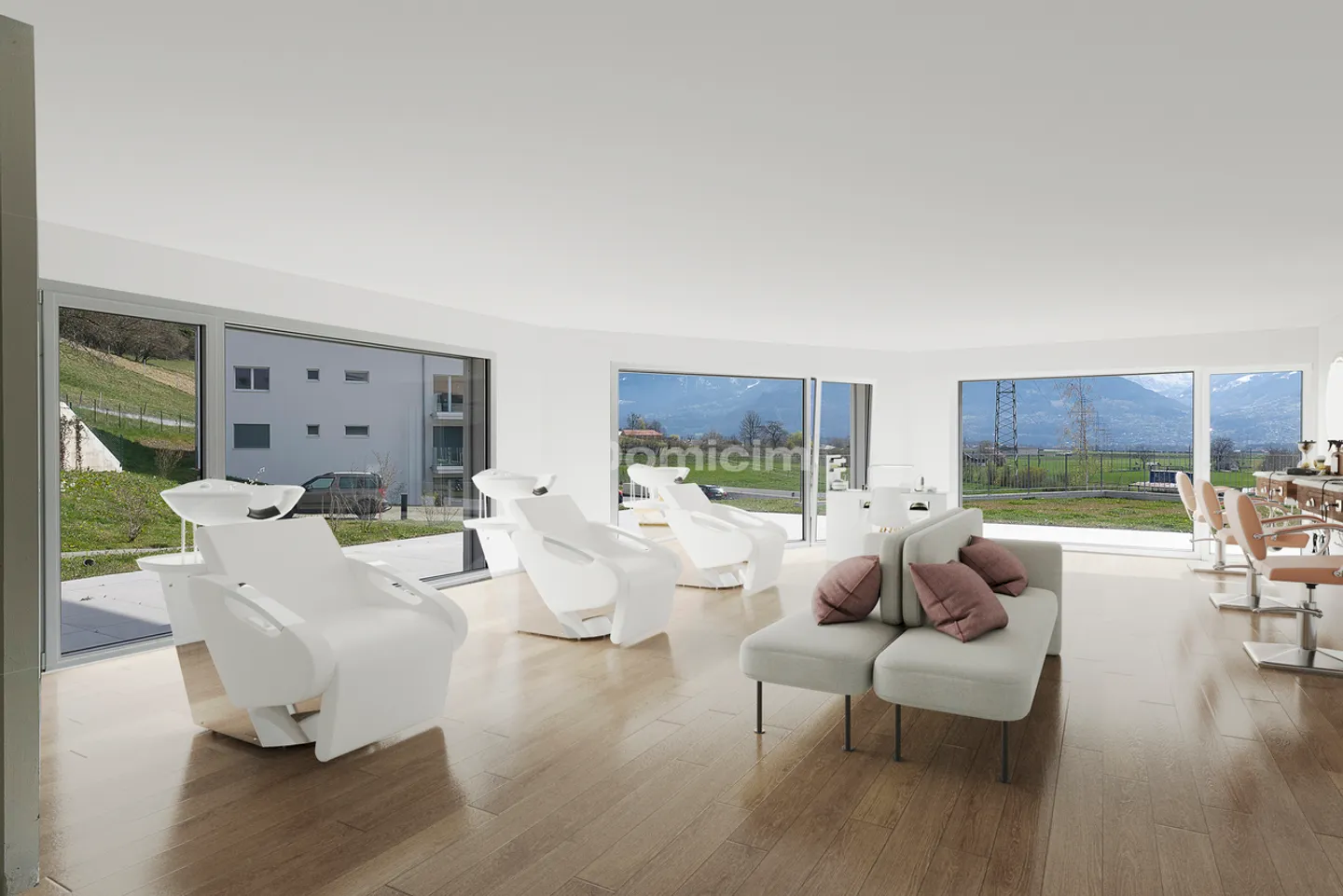 NEW! COMMERCIAL SPACE OF 75m² WITH TERRACE-GARDEN - Photo 1 of 7