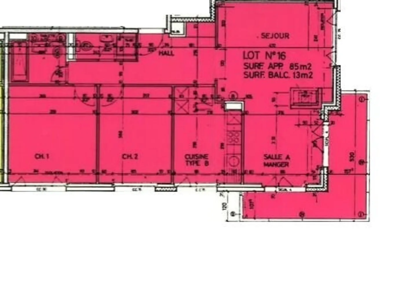 Appartement dernier étage avec balcon - Photo 12 sur 12