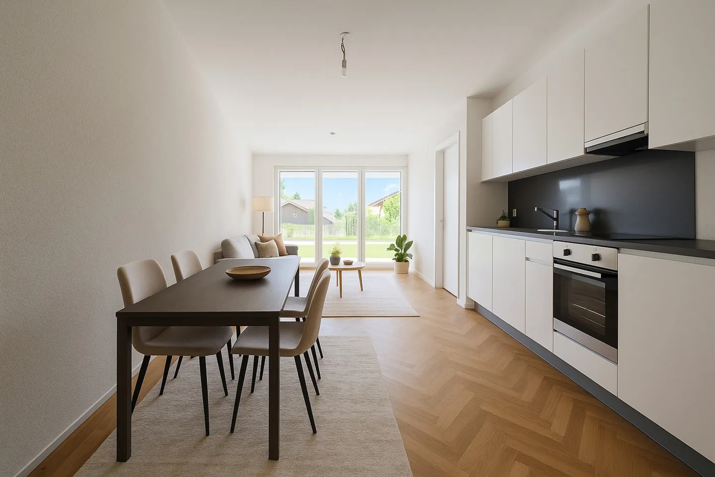 APPARTAMENTO DI 2.5 LOCALI CON TERRAZZA-GIARDINO - Foto 1 di 8