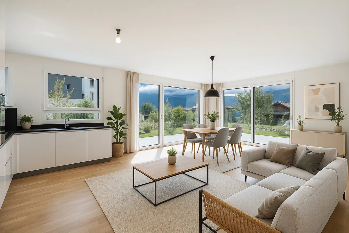 BEL APPARTAMENTO DI 3,5 LOCALI CON TERRAZZA - Foto 1 di 10