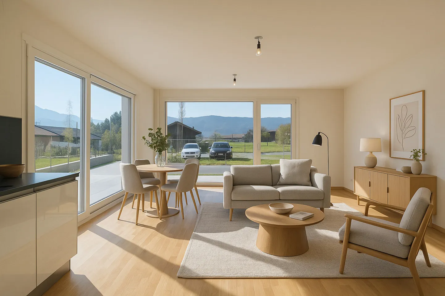BEL APPARTAMENTO DI 3,5 LOCALI CON TERRAZZA - Foto 2 di 10