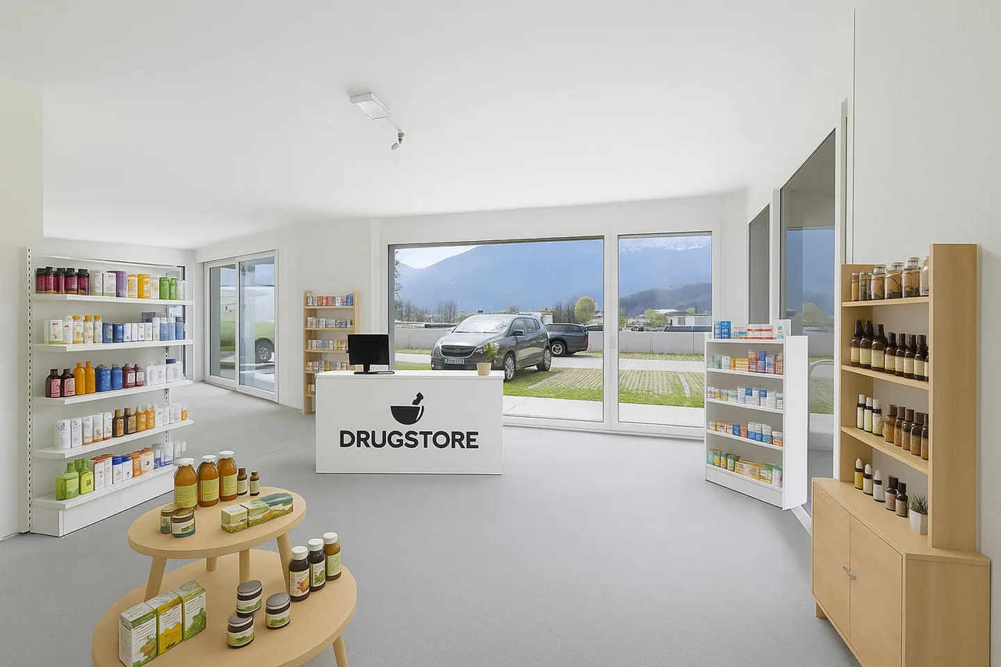 NEW! COMMERCIAL SPACE OF 69m² WITH TERRACE-GARDEN - Photo 1 of 9