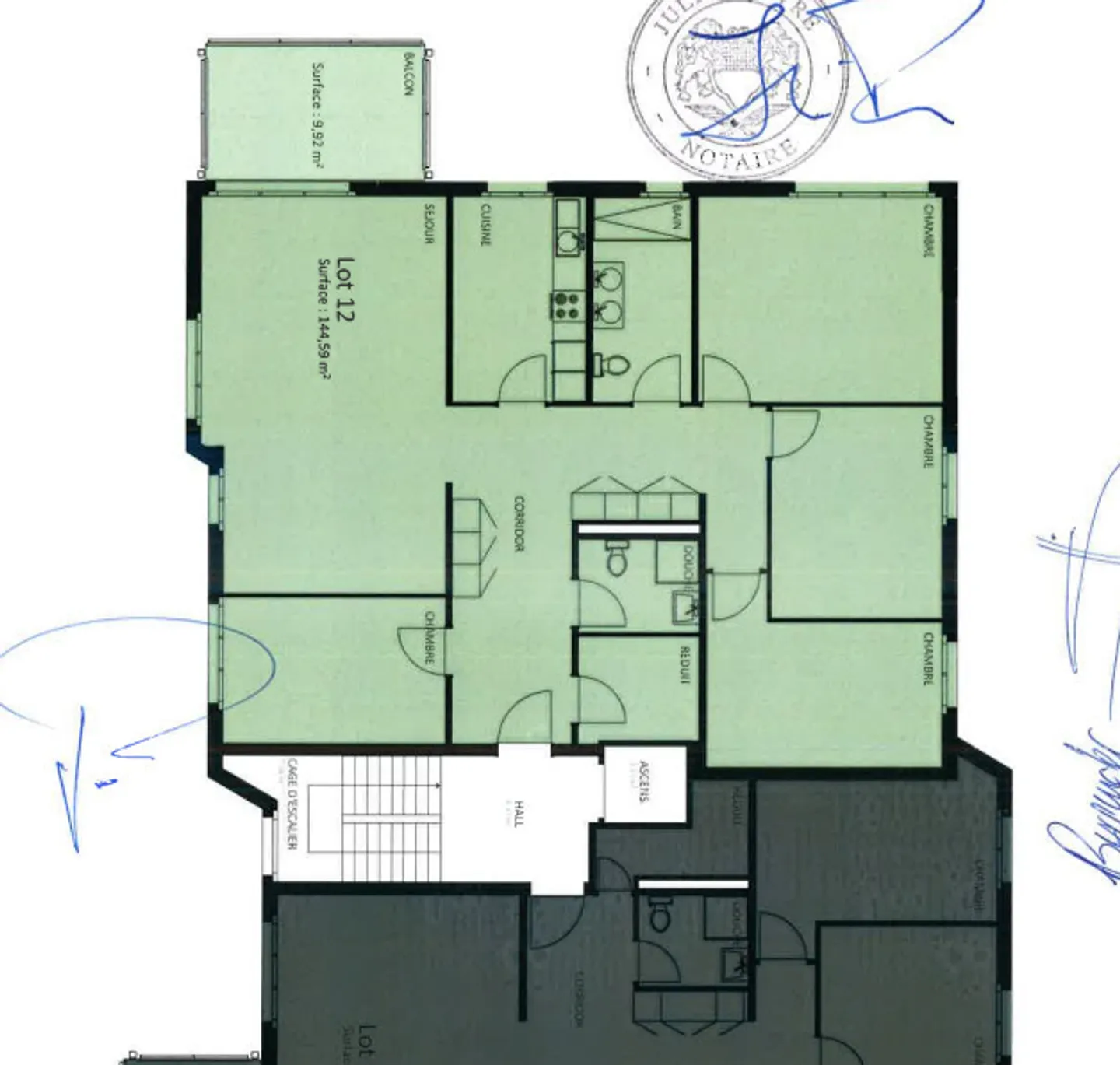 5.5P ON 4TH FLOOR WITH UNDERGROUND PARKING LOT 12 - Photo 11 of 11