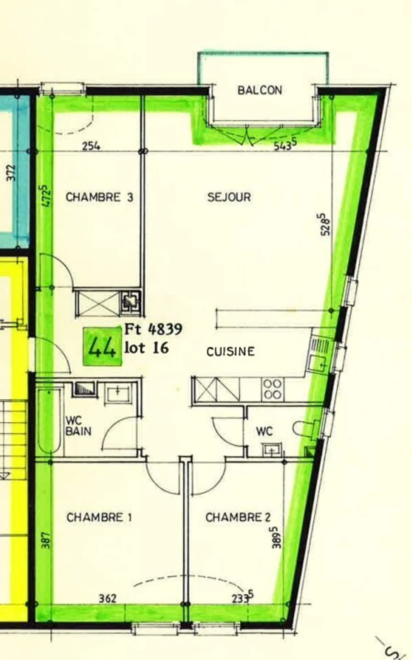 4.5-room apartment in a quiet street in the city center - Photo 8 of 8