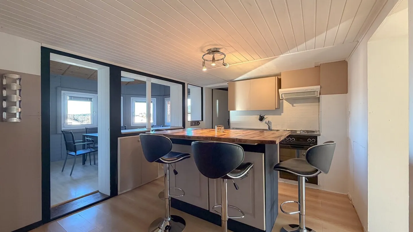 SMALL INCOME BUILDING WITH 2 APARTMENTS, GARAGE AND PARKING SPACES - Photo 7 of 13