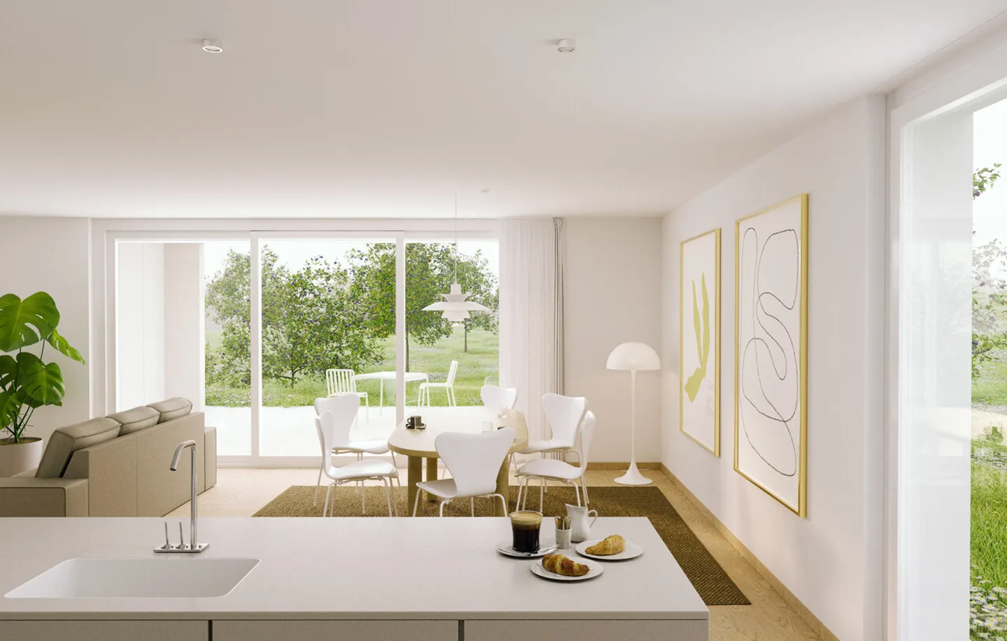 Semi-Detached Villa "D" with 5.5 Rooms and Large Plot - Photo 4 of 4