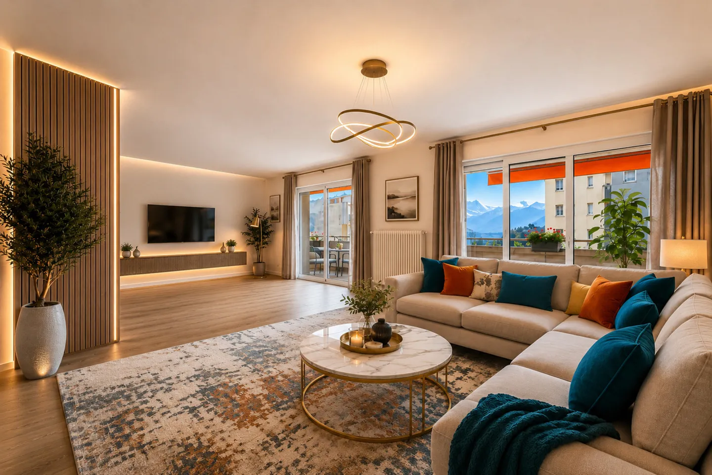 Spazioso appartamento di 4.5 stanze con 2 balconi e vista lago - alto potenziale - Foto 1 di 9