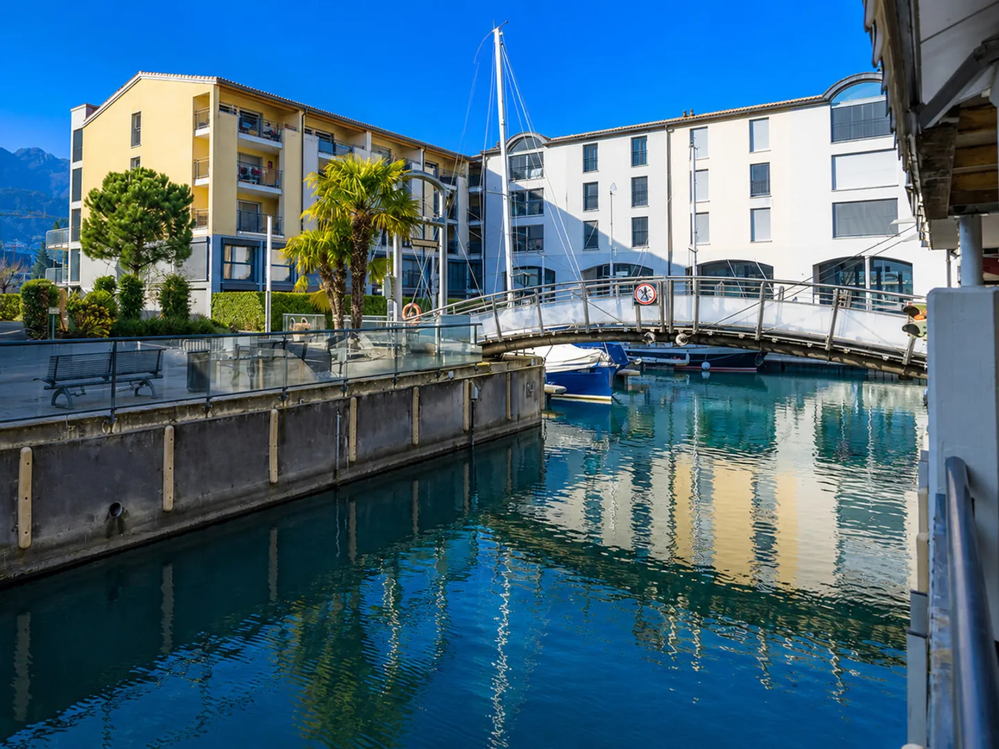 Triplex Villa by Lake Geneva at the Marina du Bouveret - Photo 2 of 13