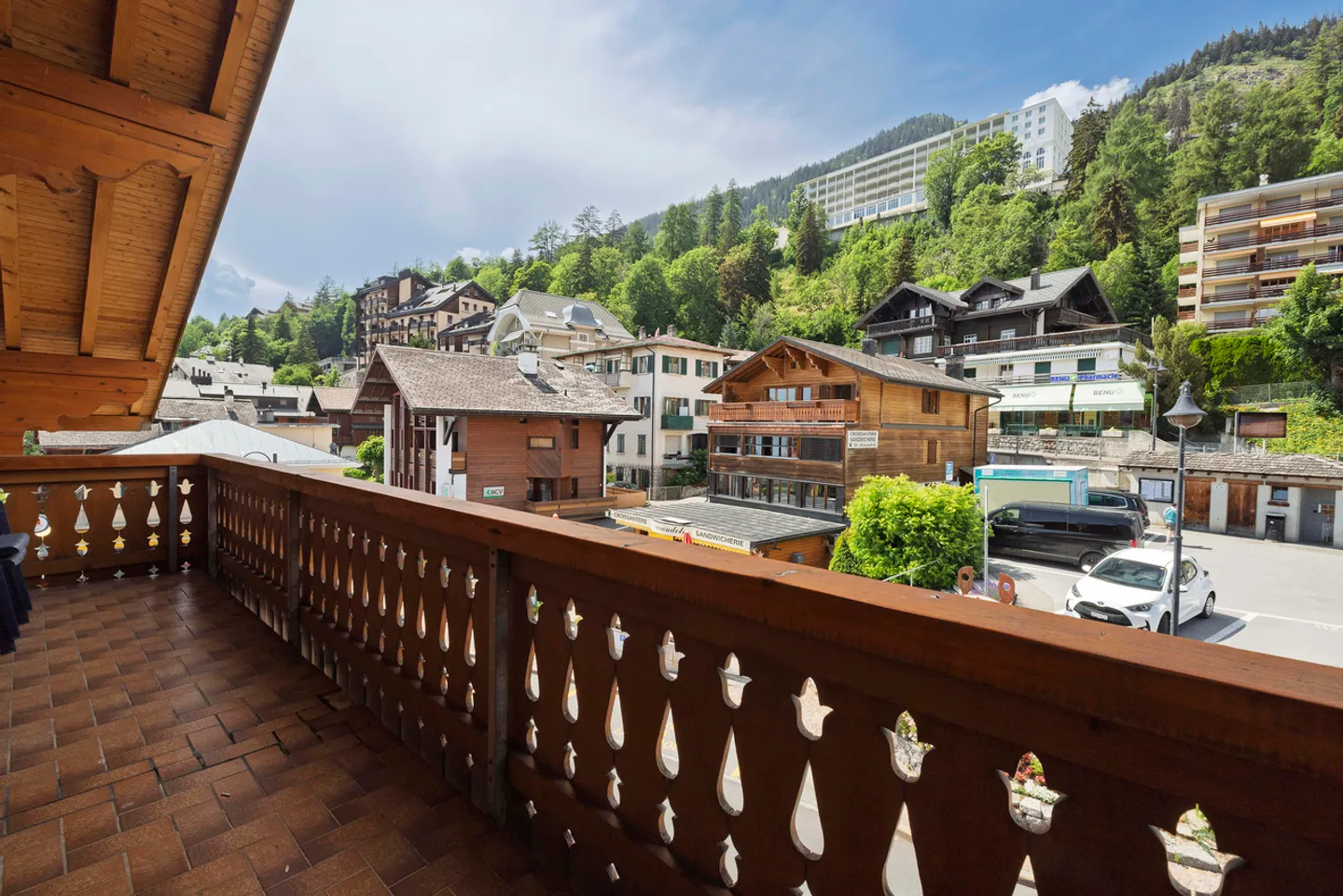 Charmante Chalet-Wohnung mit Kamin im Zentrum des Dorfes! - Foto 13 von 13