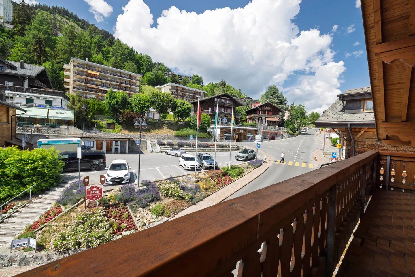 Charmante Chalet-Wohnung mit Kamin im Zentrum des Dorfes! - Foto 13 von 13