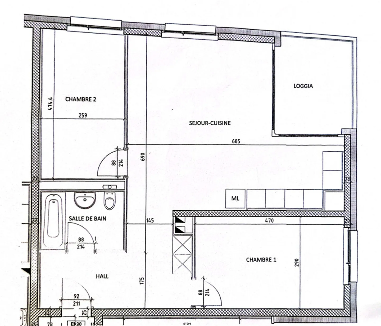 Appartement PPE récent de 3,5 pièces proche centre-ville - Foto 9 di 9
