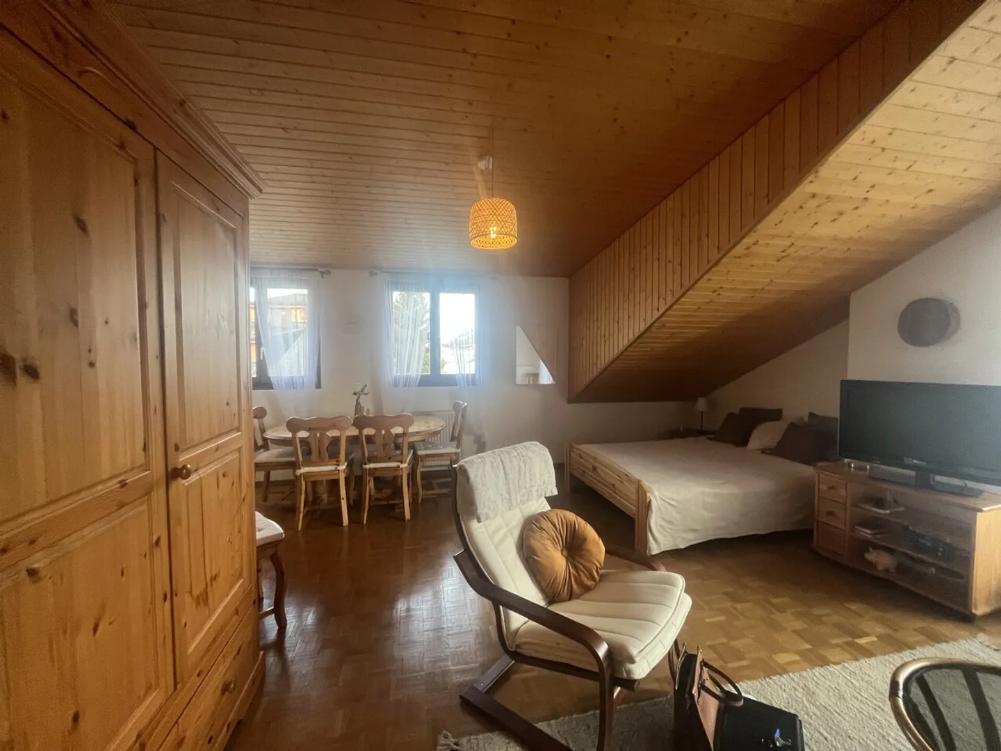 Cosy furnished studio of 36.8 m2. Year-round rental - Photo 6 of 9