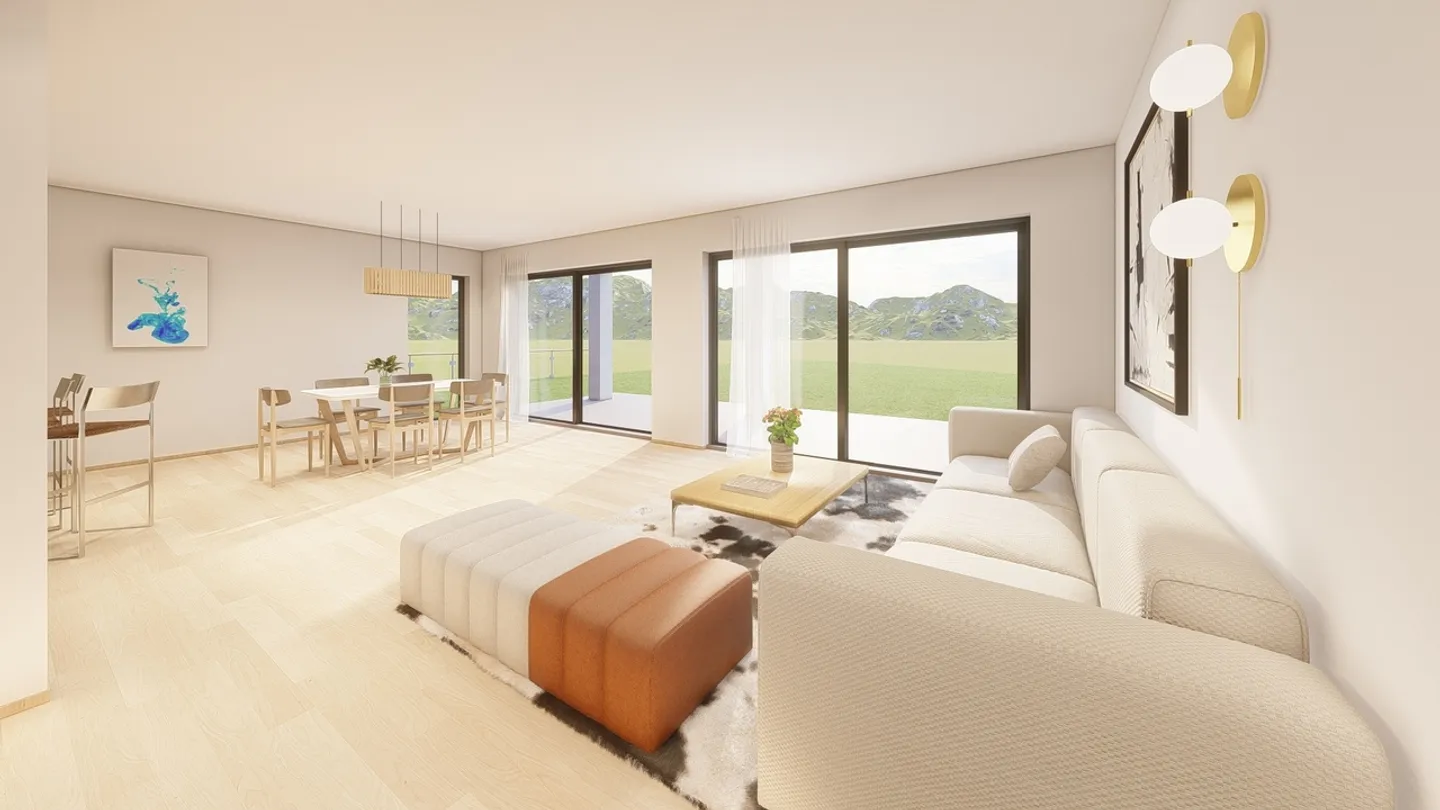 Villa with panoramic view of the lake, the Alps, and the Jura! - Photo 3 of 8