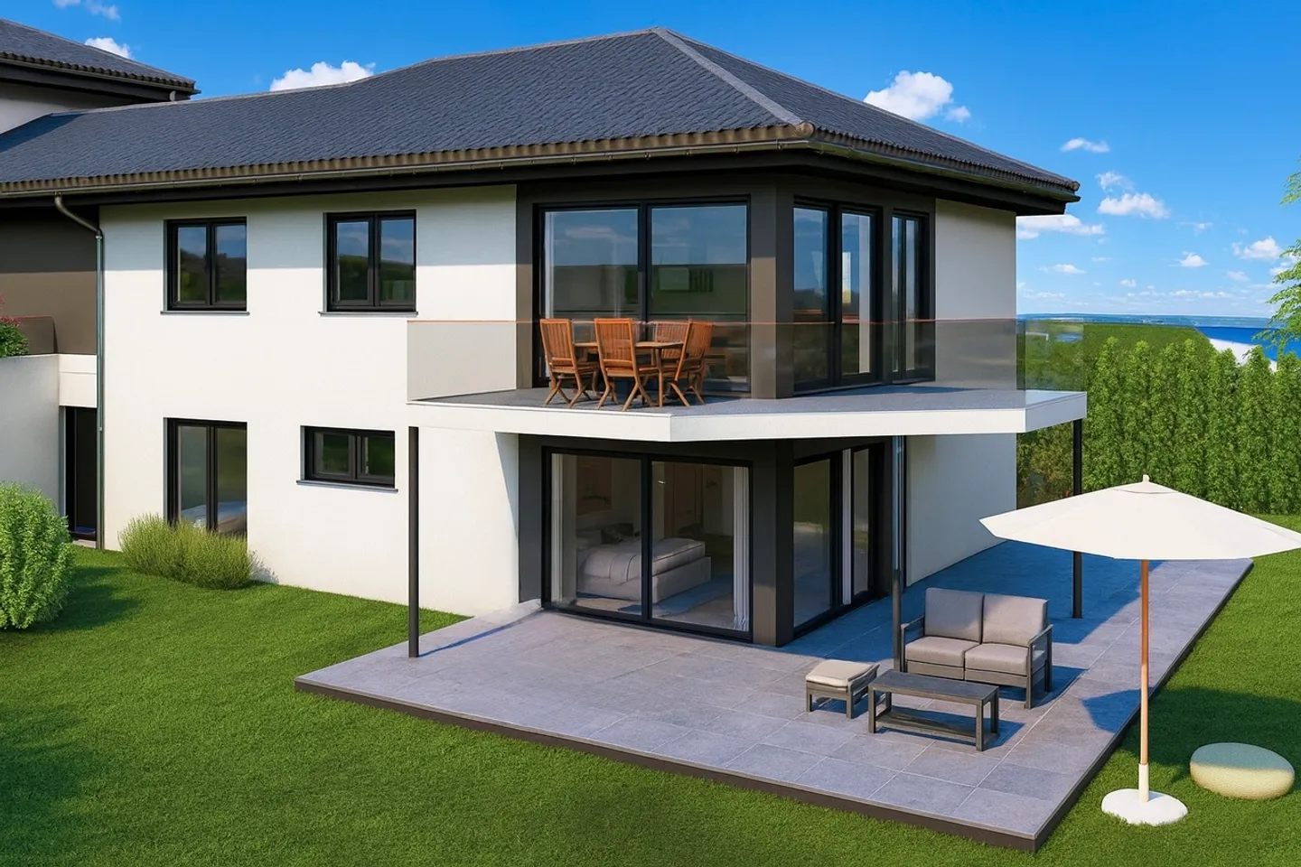 Villa avec vue panoramique sur le lac et les alpes ! - Photo 7 sur 9