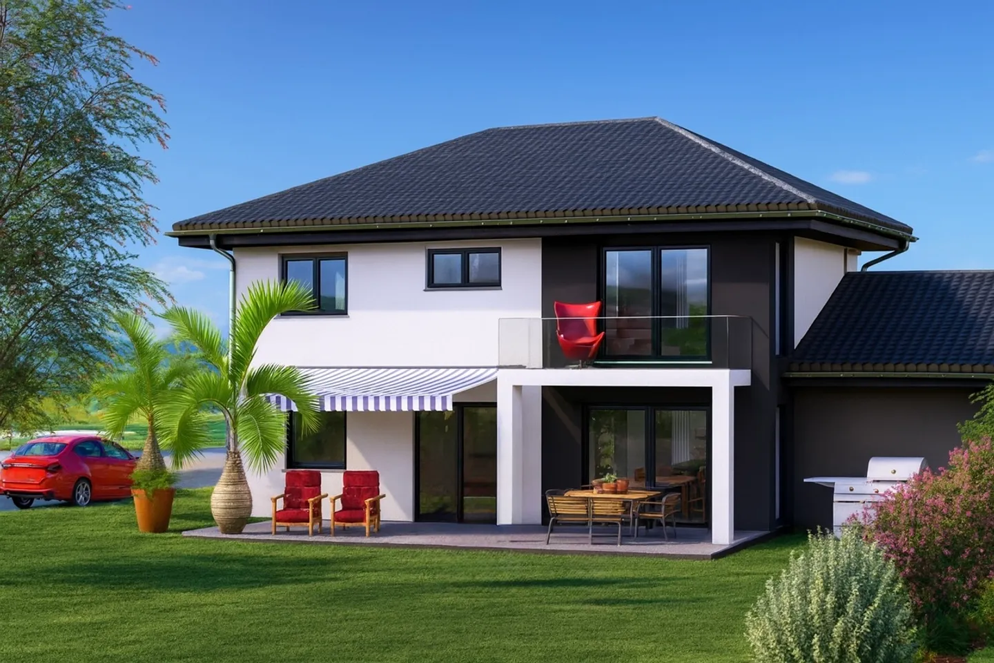 Villa with panoramic view of the lake, the Alps, and the Jura! - Photo 7 of 10